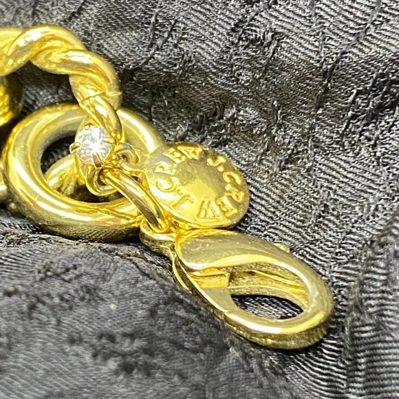 Vintage J.Crew Gold-Tone Rope Chain Bracelet - Picture 4 of 4